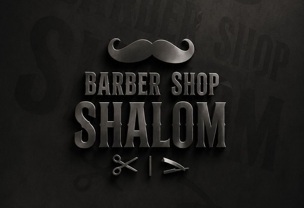 Logo Barber Shop Shalom